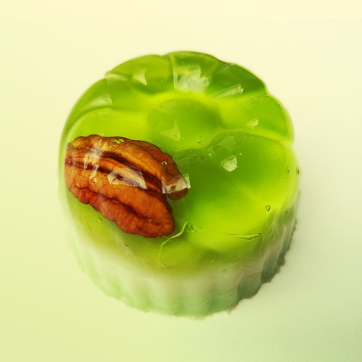 gelatina sabor limón & pistache